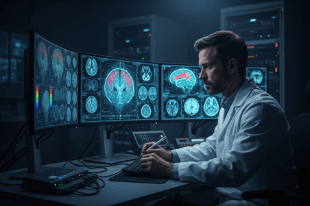 تفاوت اسکن سه‌بعدی مغز با MRI و CT Scan